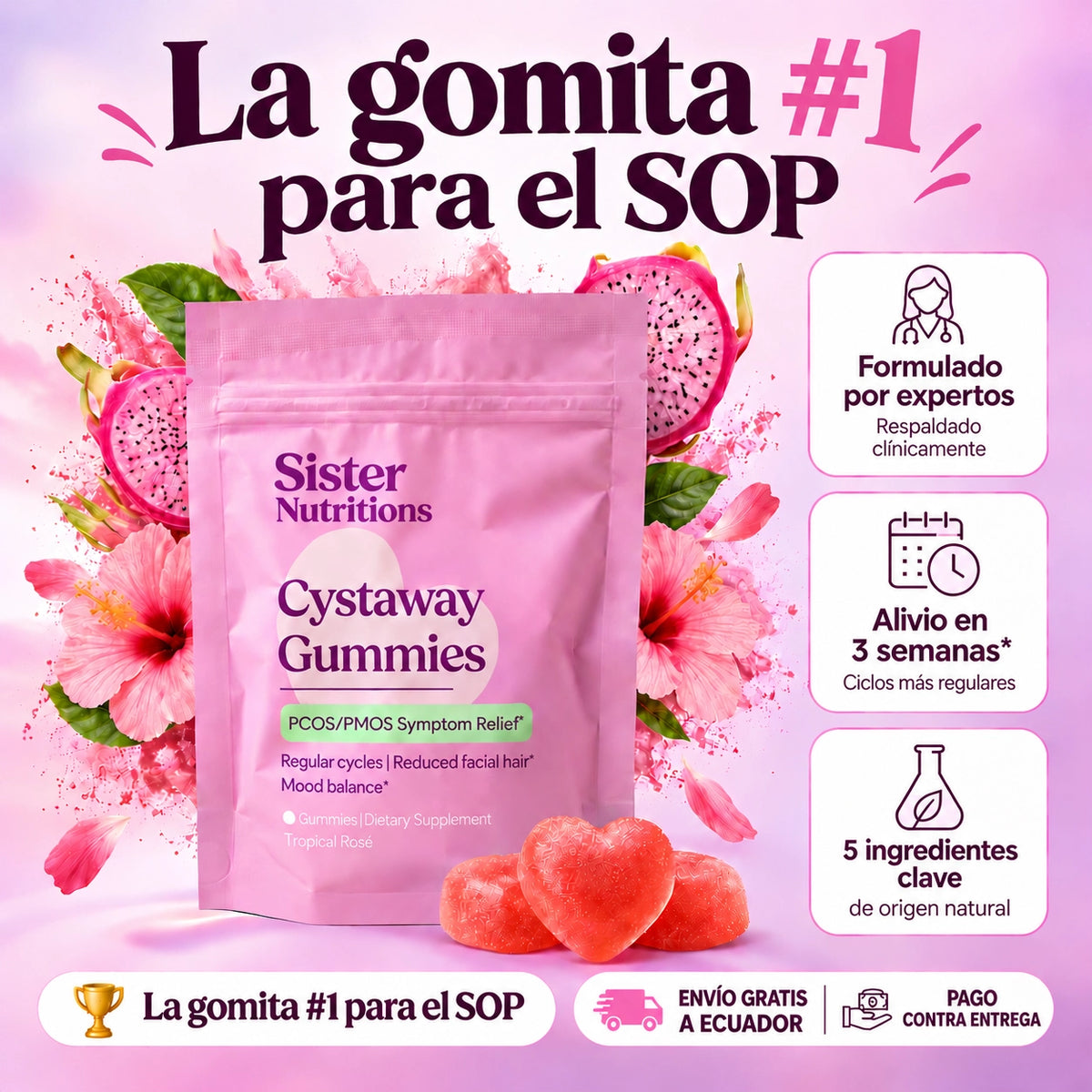 Sister Nutritions - Cystaway Gummies
